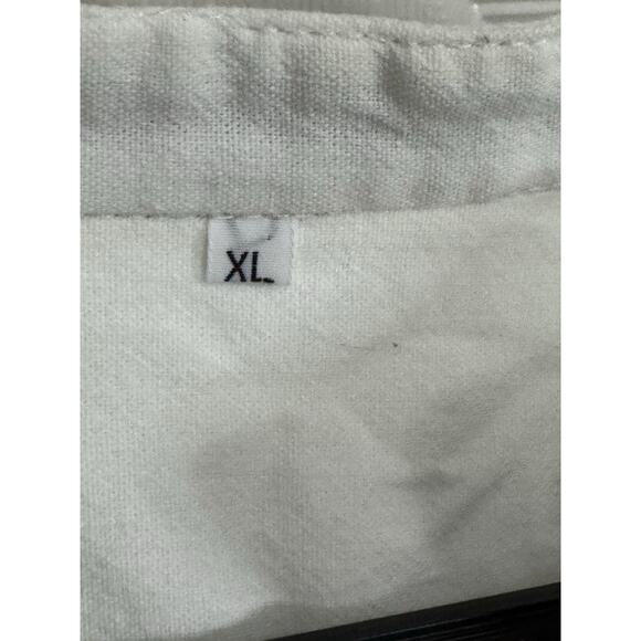 Ethnic Southwestern Native Top Lace Up Front Unisex XL Peasant Festival Outdoor - Picture 5 of 8